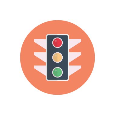 Web vektörü düz renk simgesi