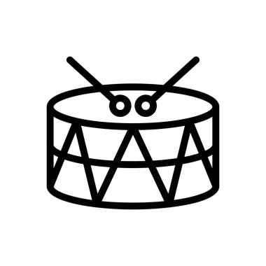 çubuk vektör ince çizgi simgesi