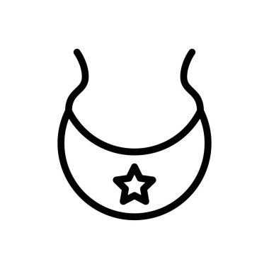 bebek vektör ince çizgi simgesi