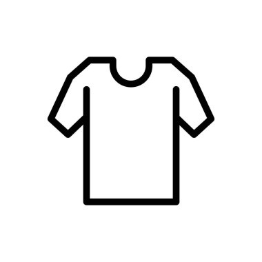 Kumaş vektörü ince çizgi simgesi