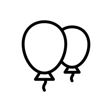 uç vektör ince çizgi simgesi