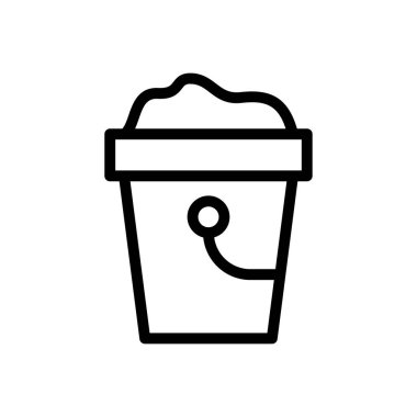 oyuncak vektör ince çizgi simgesi