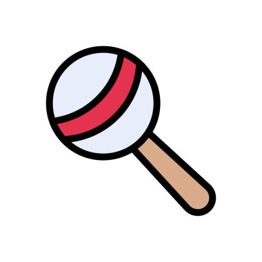 Salla vektör düz renk simgesini