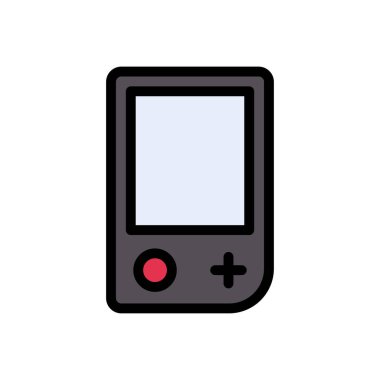 oyun vektörü düz renk simgesi