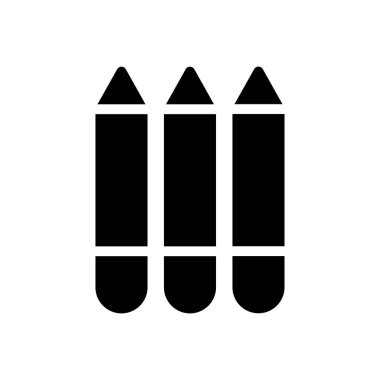 Kalemler vektör düz simge