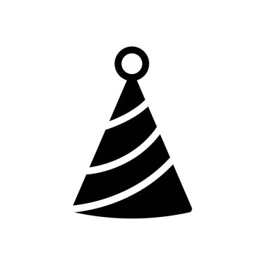 Kutlama vektörü düz simgesi