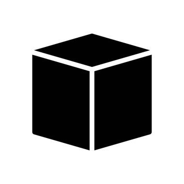 karton vektör düz simge