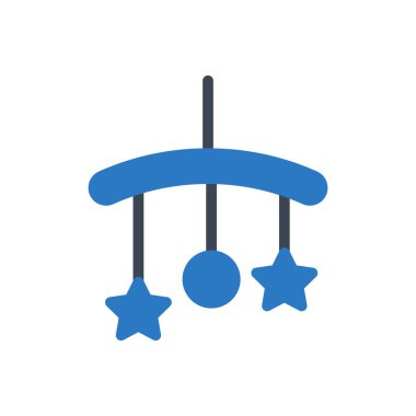 bebek mobil vektör renk simgesi