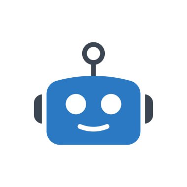 yüz vektör renk simgesi