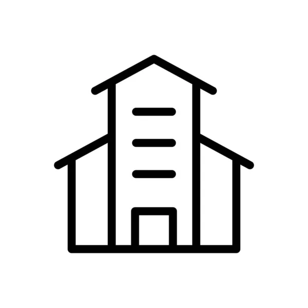 Home Vektor Thin Line Symbol — Stockvektor