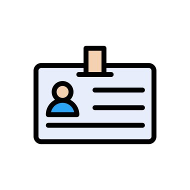 kart vektörü düz renk simgesi