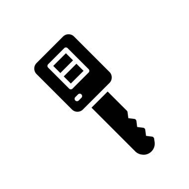 vektör düz simgesini kilitle