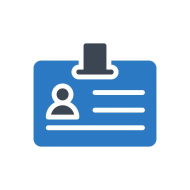 Kart vektör renk simgesi