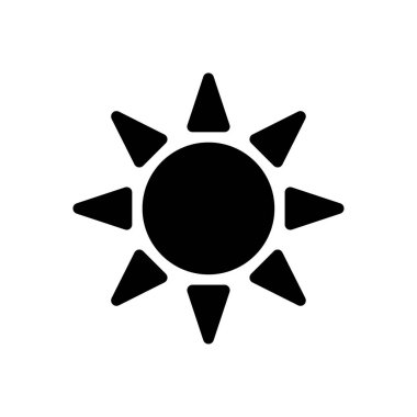 yaz vektörü düz simgesi