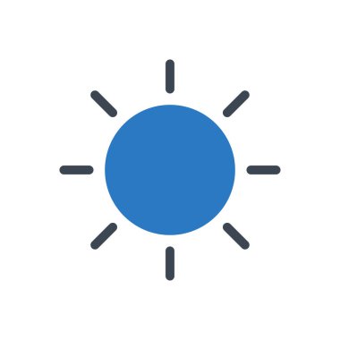 yaz vektörü renk simgesi