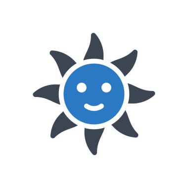 yaz vektörü renk simgesi