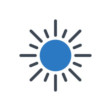 parlak vektör renk simgesi