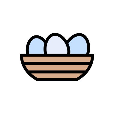 tepsi vektörü düz renk simgesi