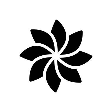 Doğa vektörü düz simge