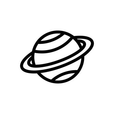 boşluk vektörü ince çizgi simgesi