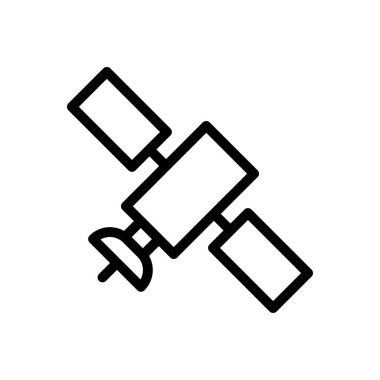 tabak vektörü ince çizgi simgesi