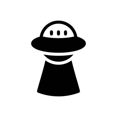 yabancı gemi vektör simgesi düz simge