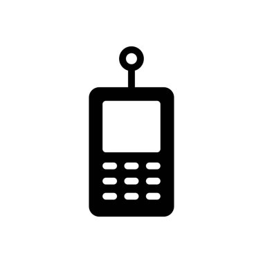 telefon vektörü simgesi düz simgesi