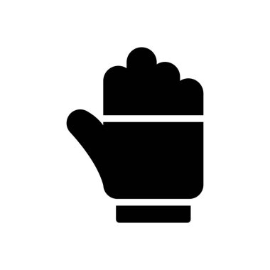 El vektörü sembolü düz simge