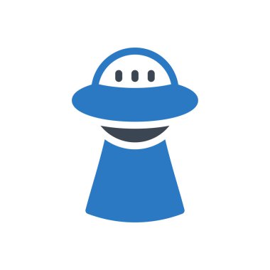 yabancı gemi vektör renk simgesi