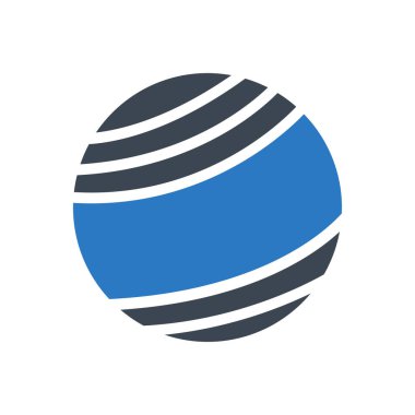 Gezegen vektör renk simgesi