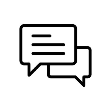 vektör ince çizgi simgesini destekle