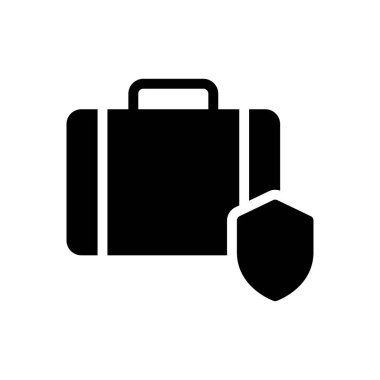 Koruma vektörü simgesi düz simgesi