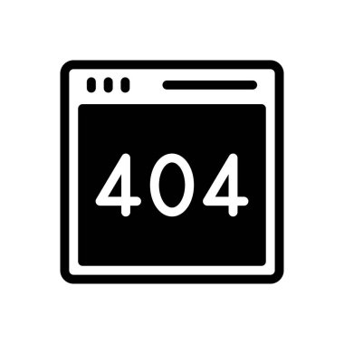 uyarı vektörü glyph düz simgesi