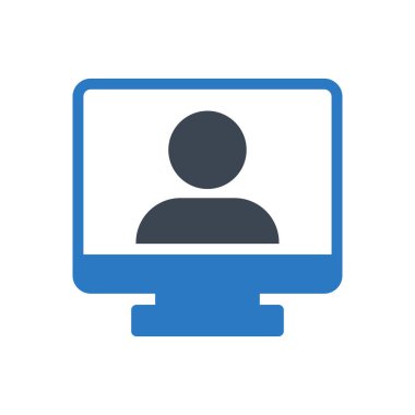 profil vektör renk simgesi