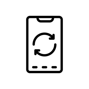 İnce çizgi simgesini eşzamanla