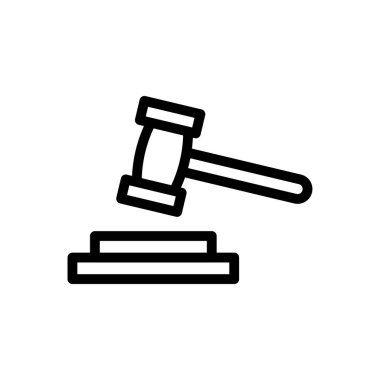 adacık vektörü ince çizgi simgesi