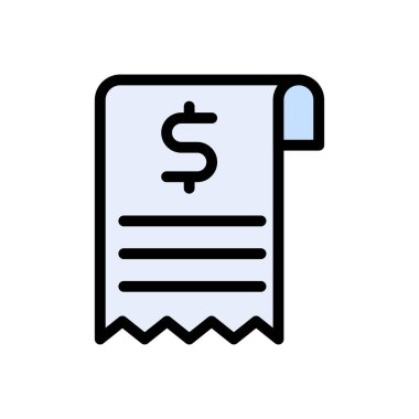 alıcı vektör düz renk simgesi