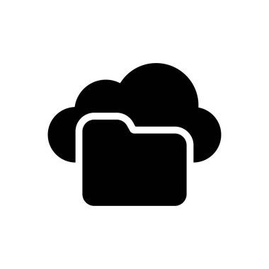 Dizin vektörü glyph düz simgesi