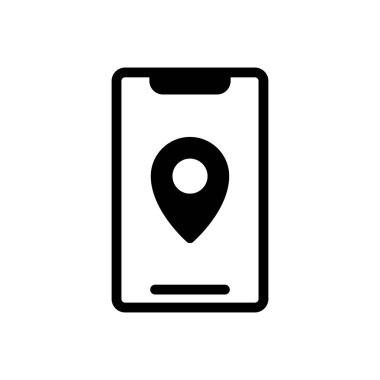 mobil vektör düz simge