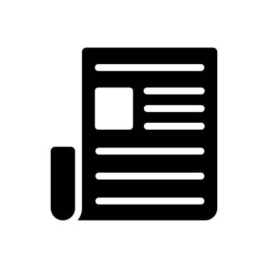 kağıt vektör düz simge