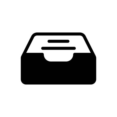 kabine vektör simgesi düz simge