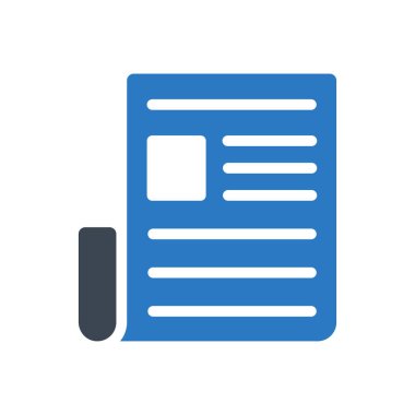 kağıt vektör renk simgesi