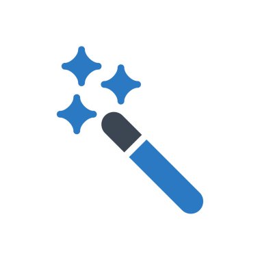 sihirbaz vektör renk simgesi