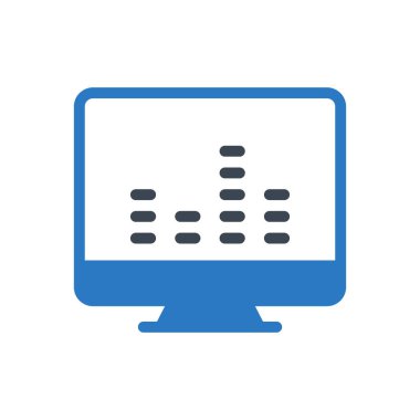 ses vektörü renk simgesi