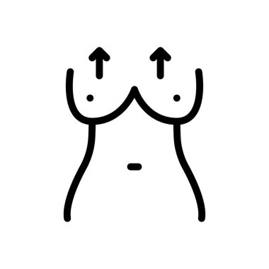 asimetri vektörü ince çizgi simgesi