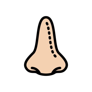 Plastik vektör düz renk simgesi