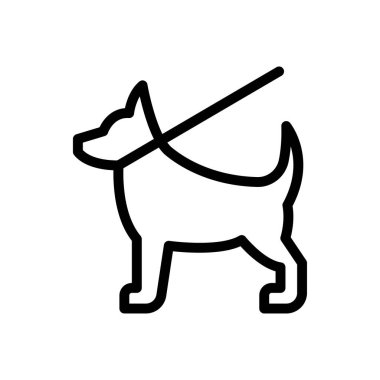 hayvan vektörü ince çizgi simgesi