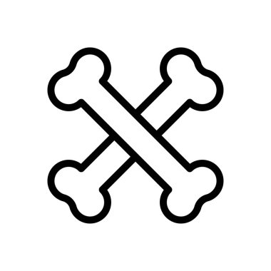 köpek vektörü ince çizgi simgesi