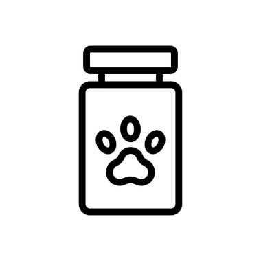 yiyecek vektörü ince çizgi simgesi