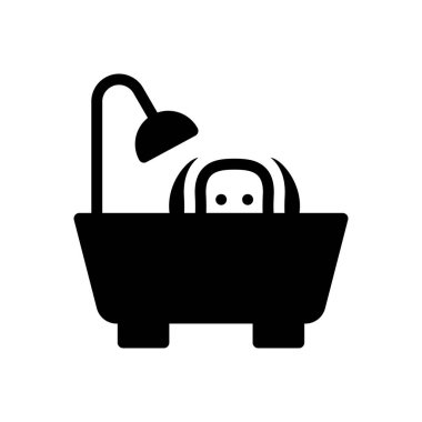 köpek vektörü renk simgesi